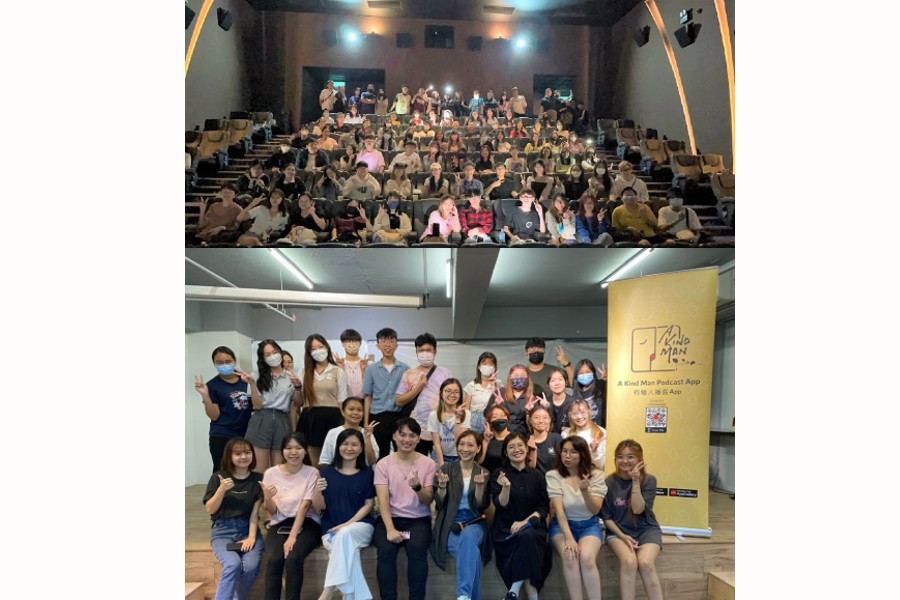 Campus Event Review --- Students & Teachers Enjoy Movie & "Podcasts on the Road of Creation“