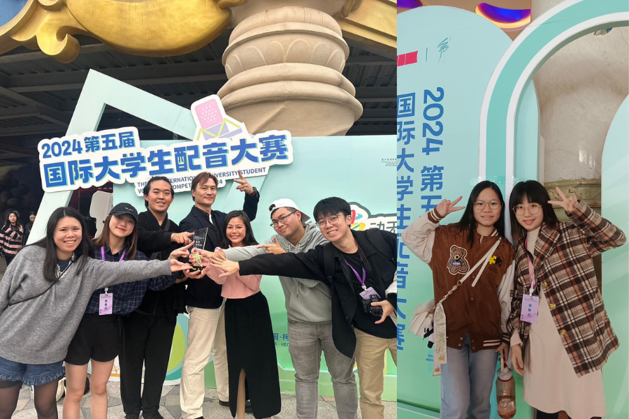 Congrats our students and alumni won The 5th International University Student Voiceover Competition 2024